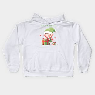 Christmas elf - You are special Kids Hoodie